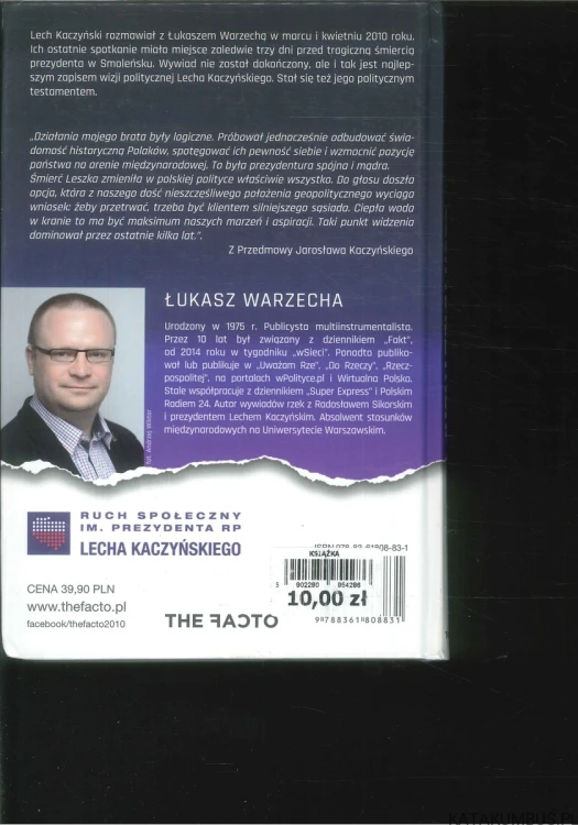 Lech Kaczyński. Ostatni wywiad. ŁUKASZ WARZECHA