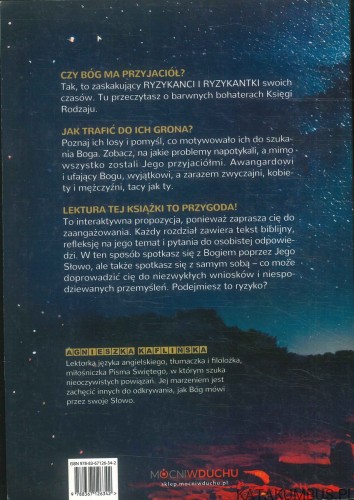 Ryzykanci i ryzykantki. Przyjaciele Boga. AGNIESZKA KAFLIŃSKA