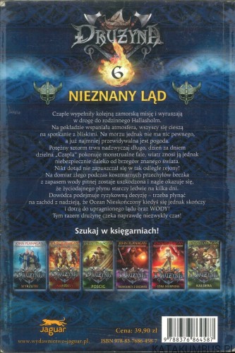 Drużyna. Nieznany ląd. JOHN FLANAGAN