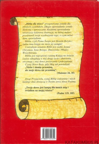 Biblia dla dzieci. PRACA ZBIOROWA