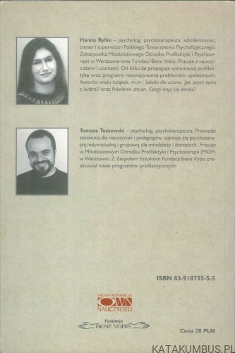 Powrót do źródeł. O profilaktyce w szkołach. HANNA RYLKE, TOMASZ TUSZEWSKI
