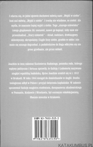 Fotel z widokiem na pole. JOACHIM BADENI OP