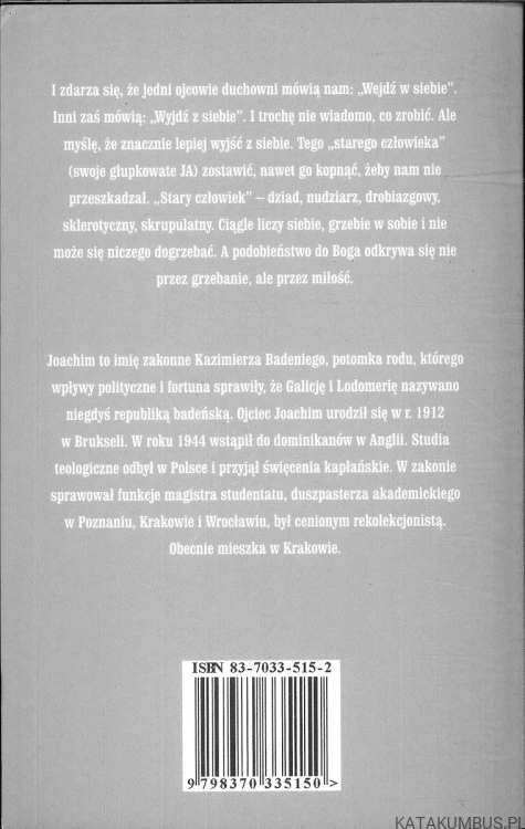 Fotel z widokiem na pole. JOACHIM BADENI OP