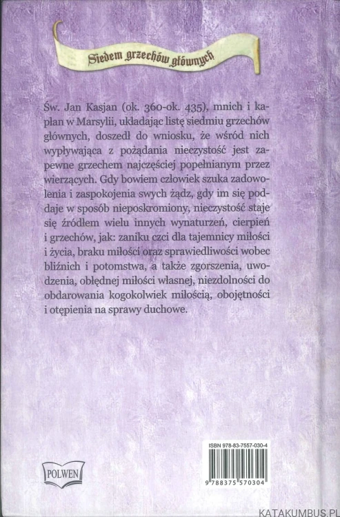 Nieczystość. KS. ANDRZEJ ZWOLIŃSKI