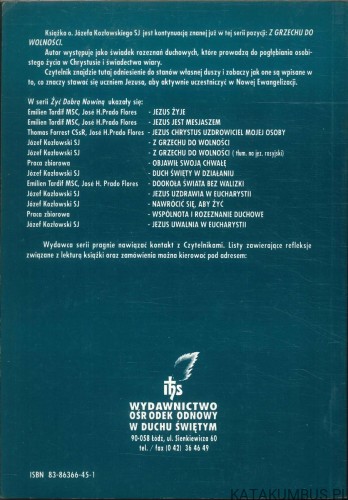 Rozeznanie na drodze wiary. JÓZEF KOZŁOWSKI SJ