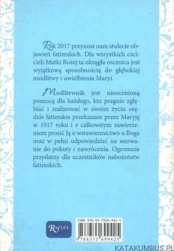 Modlitewnik fatimski. PRACA ZBIOROWA