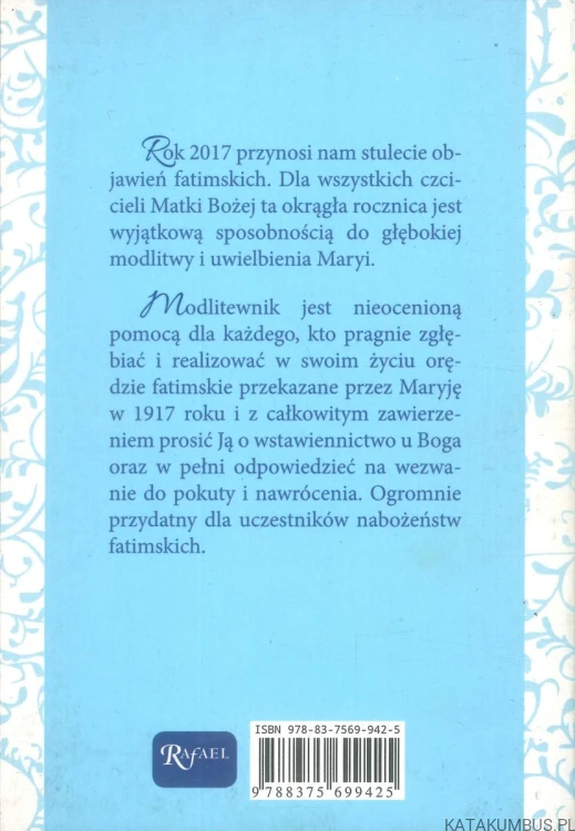 Modlitewnik fatimski. PRACA ZBIOROWA