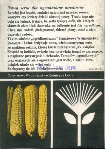 Goście z południa. Kukurydza, karczoch, kard. K. FELCZYŃSKI