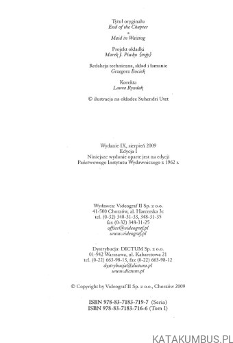 Saga rodu Forsyte'ów. Koniec rozdziału. t. 1. JOHN GALSWORTHY