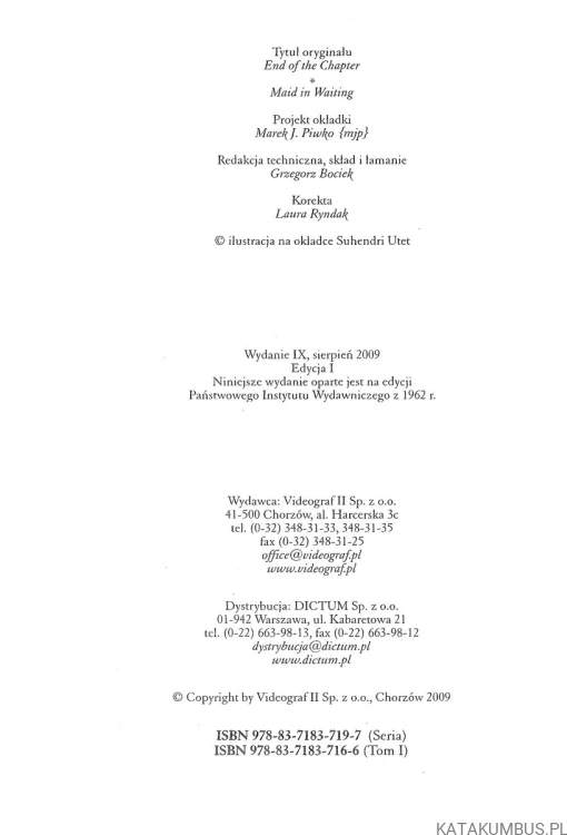 Saga rodu Forsyte'ów. Koniec rozdziału. t. 1. JOHN GALSWORTHY