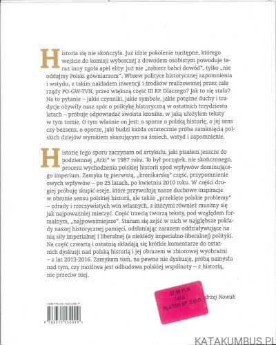 Historia i polityka. ANDRZEJ NOWAK