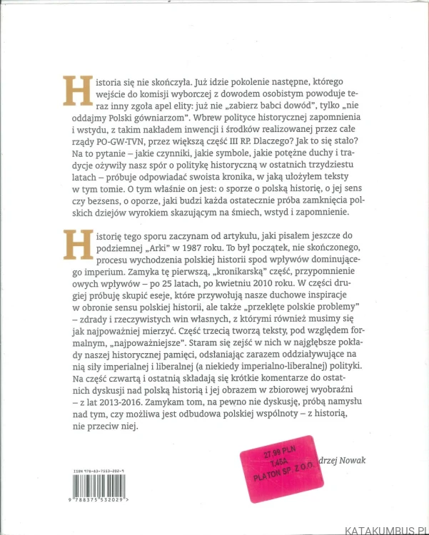 Historia i polityka. ANDRZEJ NOWAK