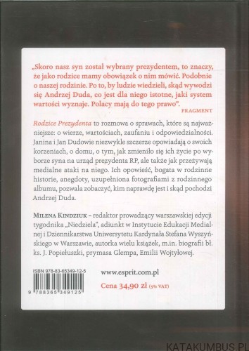 Rodzice prezydenta. MILENA KINDZIUK