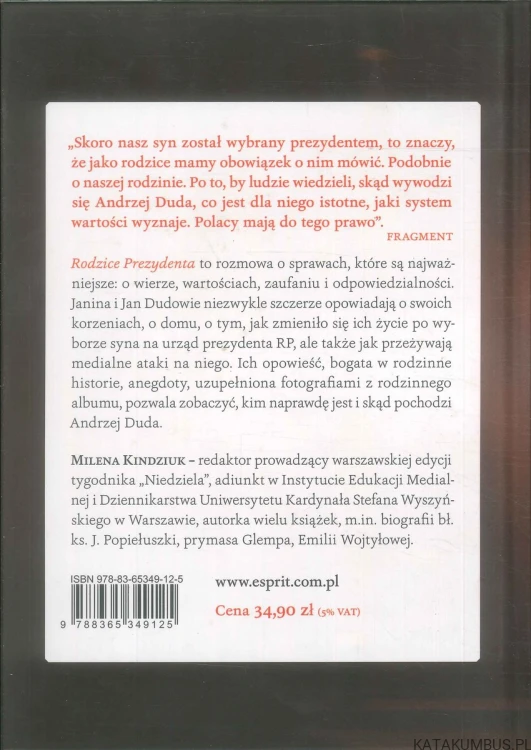Rodzice prezydenta. MILENA KINDZIUK