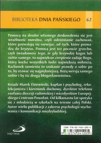 Co czynię ze skarbem mego życia? Rachunek sumienia dla młodzieży. DZIEWIECKI MAREK