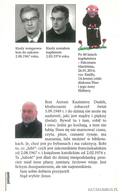 Listy do... część trzecia. ANTONI KAZIMIERZ DUDEK
