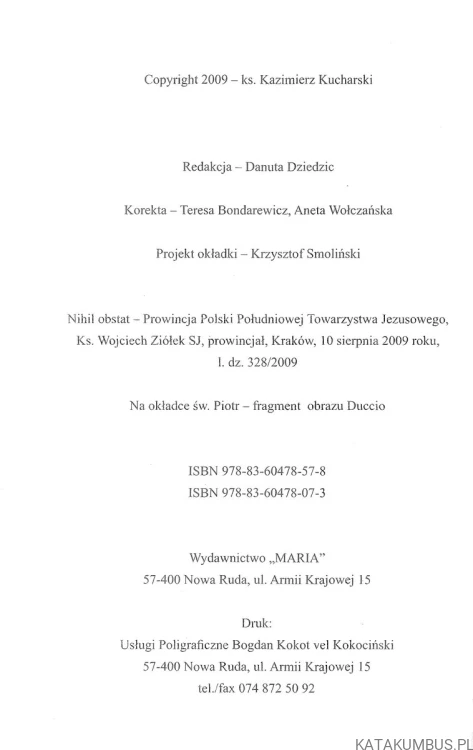 Błogosławieni, którzy słuchają Boga. W blaskach świętości. Rozważania o życiu zakonnym. KAZIMIERZ KUCHARSKI