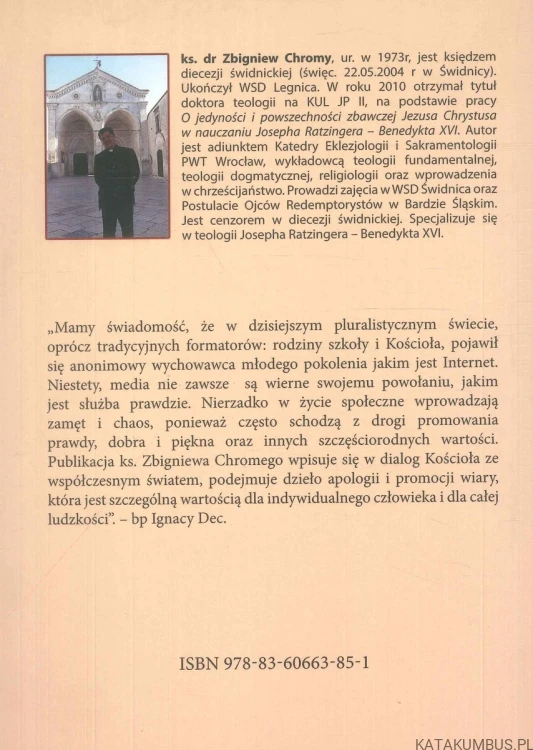 Zbawieni przez wiarę. Teologia Benedykta XVI w kontekście Roku Wiary 2012-2013. KS. ZBIGNIEW CHROMY