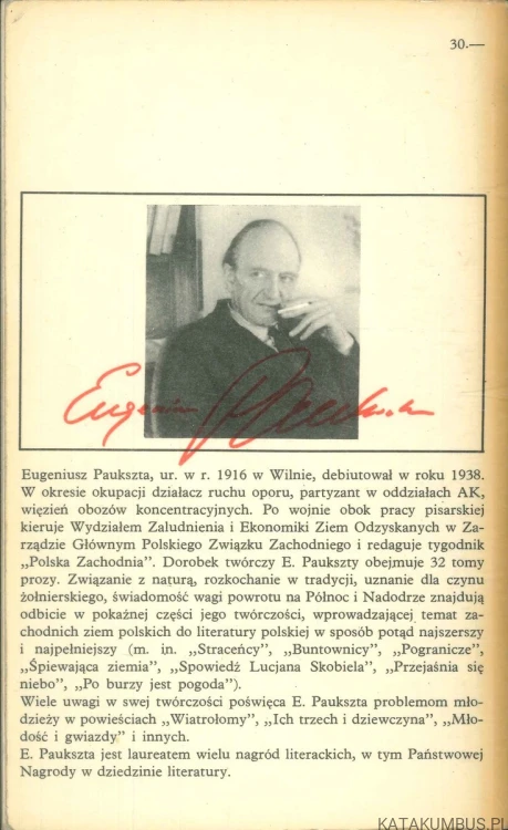 Wszystkie barwy codzienności. EUGENIUSZ PAUKSZTA