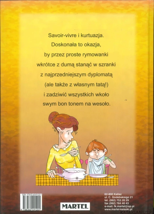 Dobre wychowanie wierszem. BOŻENA PIERGA