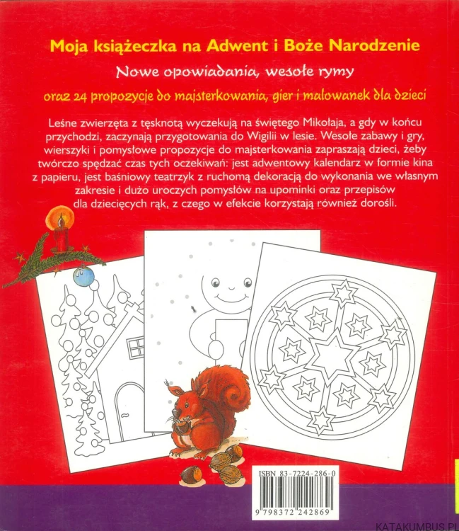 Moja książeczka na Adwent i Boże Narodzenie. PRACA ZBIOROWA
