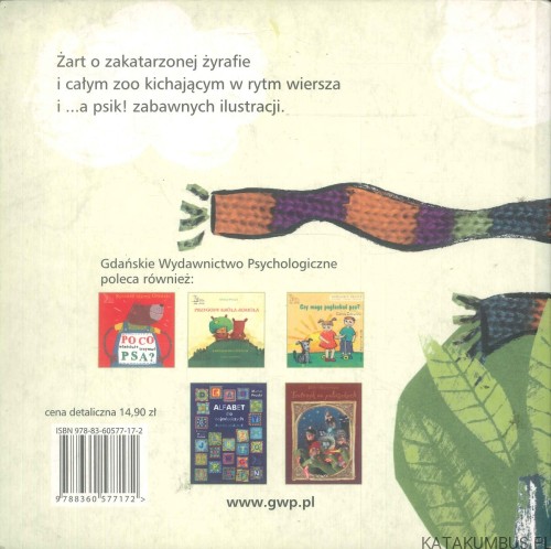Katar żyrafy. RYSZARD MAREK GROŃSKI