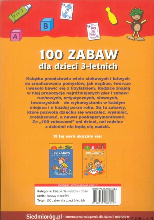 100 zabaw dla dzieci 3-letnich. PRACA ZBIOROWA