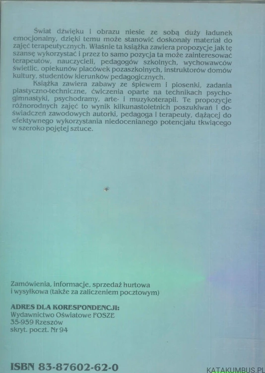 Gry i zabawy rozwijające dla dzieci młodszych. JADWIGA ANDRYCHOWSKA-BIEGACZ