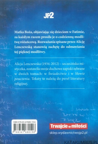 Różaniec. ALICJA LENCZEWSKA