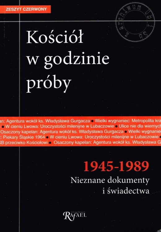 Kościół w godzinie próby. PRACA ZBIOROWA.