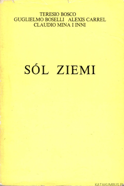 Sól ziemi. PRACA ZBIOROWA
