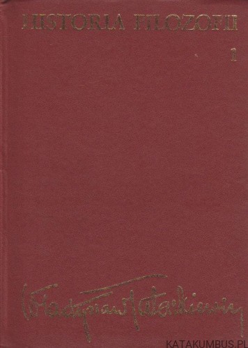 Historia filozofii. Tom 1-3. WŁADYSŁAW TATARKIEWICZ
