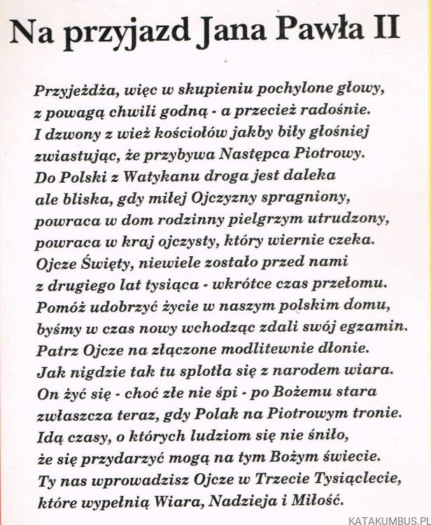 Wiara i Naród.  ZENON JANUSZ MICHALSKI
