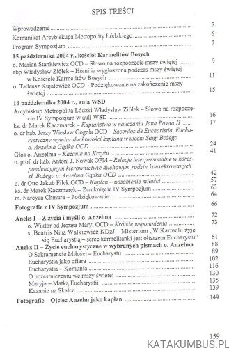 Sacerdos De Eucharistia. PRACA ZBIOROWA