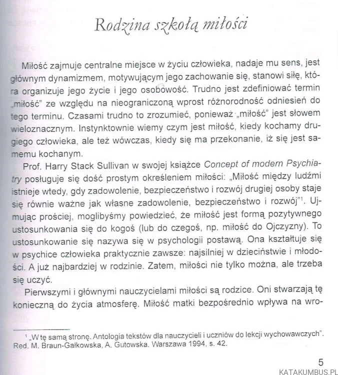 Miłość rodzinna radością i nadzieją. PRACA ZBIOROWA