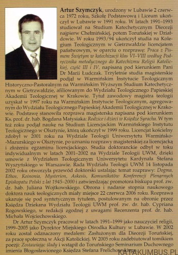 Teologia Komunikatów Konferencji Plenarnych Episkopatu Polski z lat 1945-2000. ARTUR SZYMCZYK