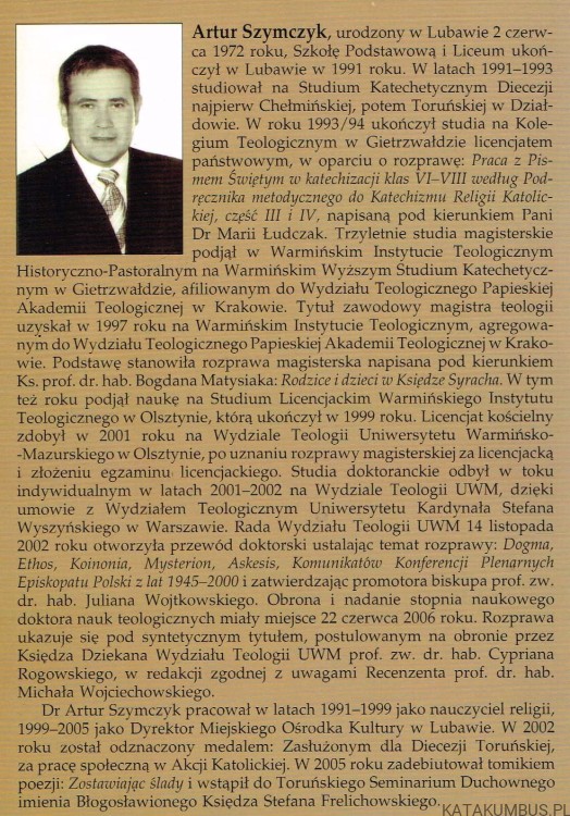 Teologia Komunikatów Konferencji Plenarnych Episkopatu Polski z lat 1945-2000. ARTUR SZYMCZYK