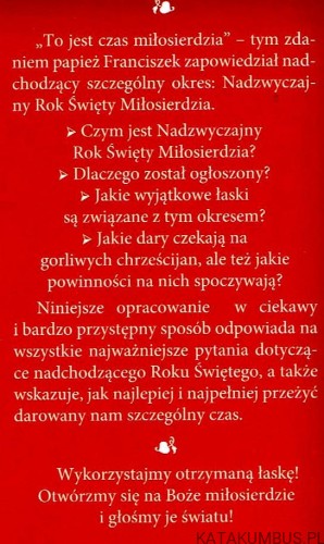 Nadzwyczajny Rok Święty Miłosierdzia. WOJCIECH JAROŃ