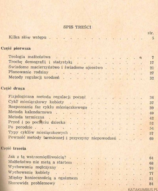 Katolik a planowanie rodziny