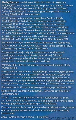Z nadzieją w przyszłość / Prof. Maciej Giertych