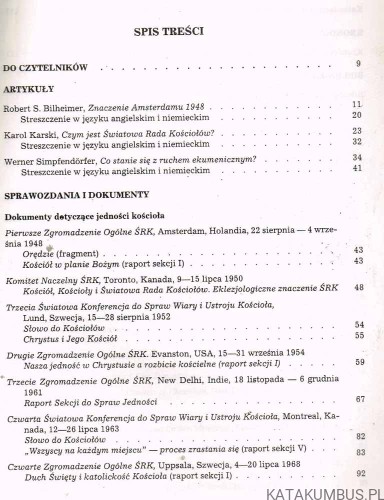 Studia i dokumenty ekumeniczne. Kwartalnik 4 /88. PRACA ZBIOROWA