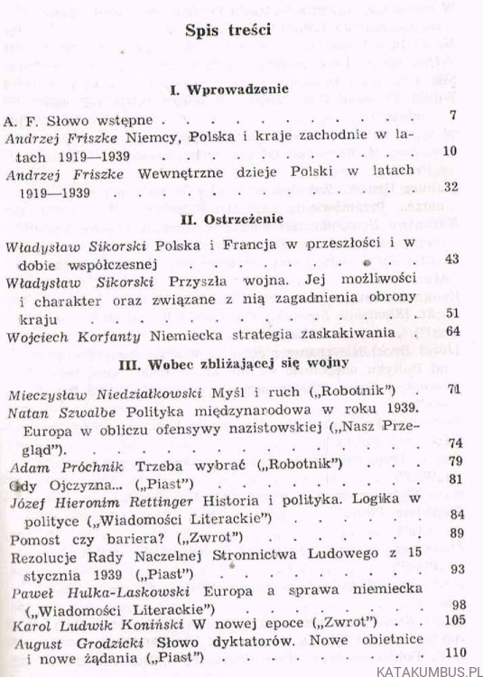 W obliczu wojny. Z prasy polskiej 1939 roku. PRACA ZBIOROWA