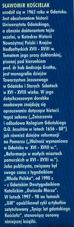 1000 lat Gdańskiego Kościoła. SŁAWOMIR KOŚCIELAK