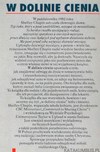 W dolinie cienia. SHELLEY CHAPIN