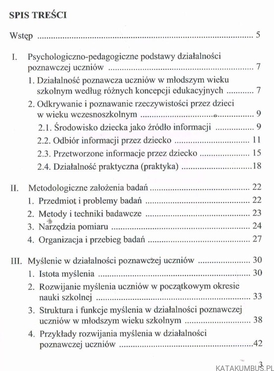 Rozwijanie myślenia uczniów w procesie edukacji środowiskowej. MARIAN LELONEK