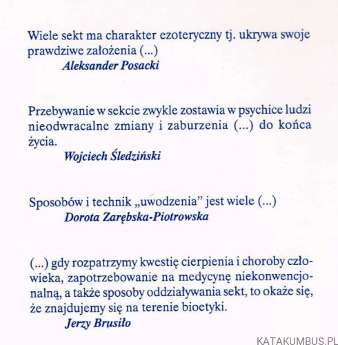 Sekty, sekty zeszyt 2 / o. Aleksander Posacki SJ