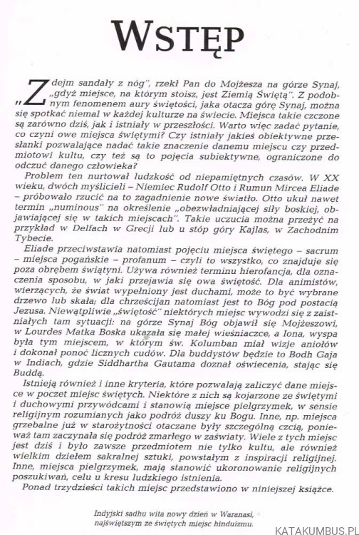 Tajemnice miejsc świętych / James Harpur