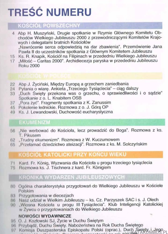 Trzecie Tysiąclecie nr 2 / 1998