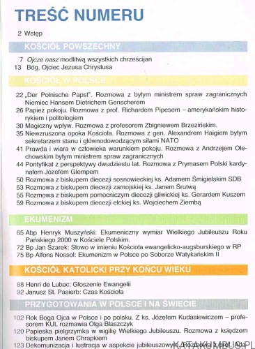 Trzecie Tysiąclecie nr 2 / 1999