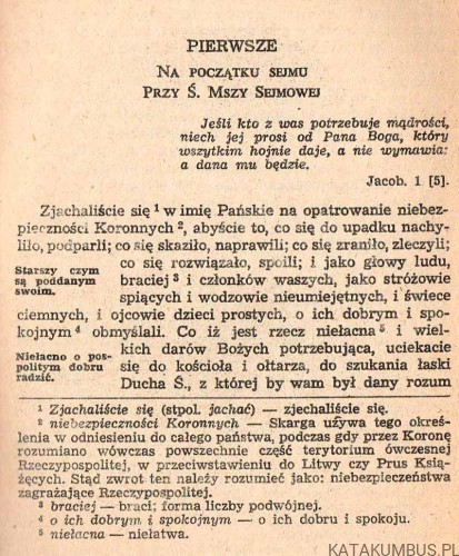 Kazania Sejmowe / Piotr Skarga